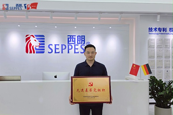西朗门业党支部获得上级颁发的“先进基层党组织”铜牌 西朗门业党支部获得上级颁发的“先进基层党组织”铜牌